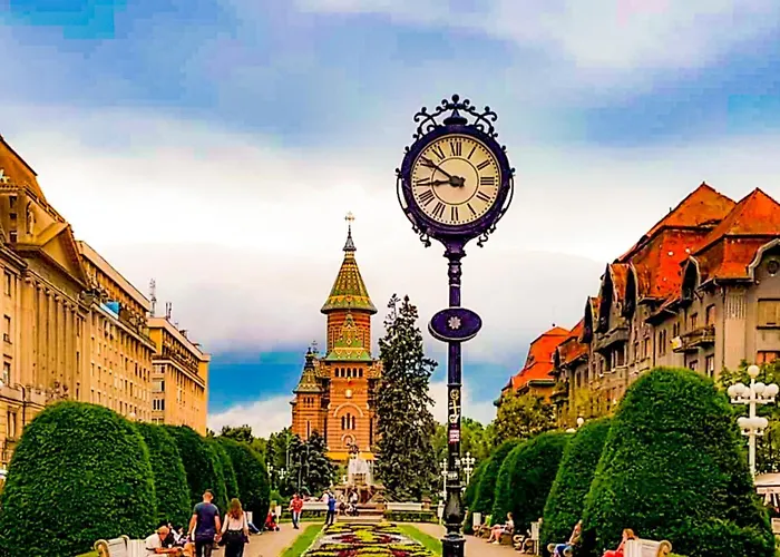 Terrace Escape With Jacuzzi 公寓 蒂米什瓦拉